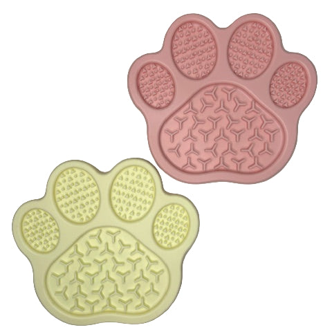 Paw Print Lick Mat