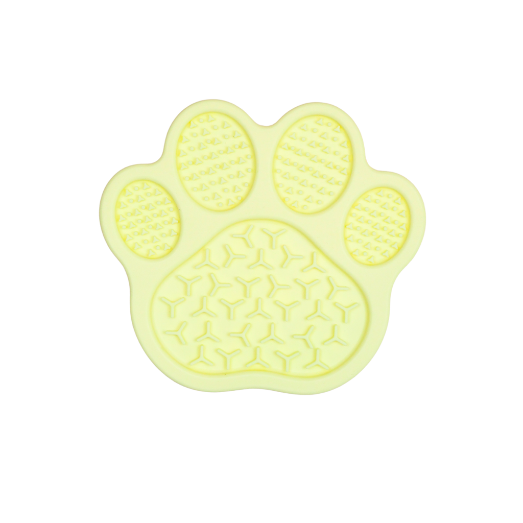 Paw Print Lick Mat