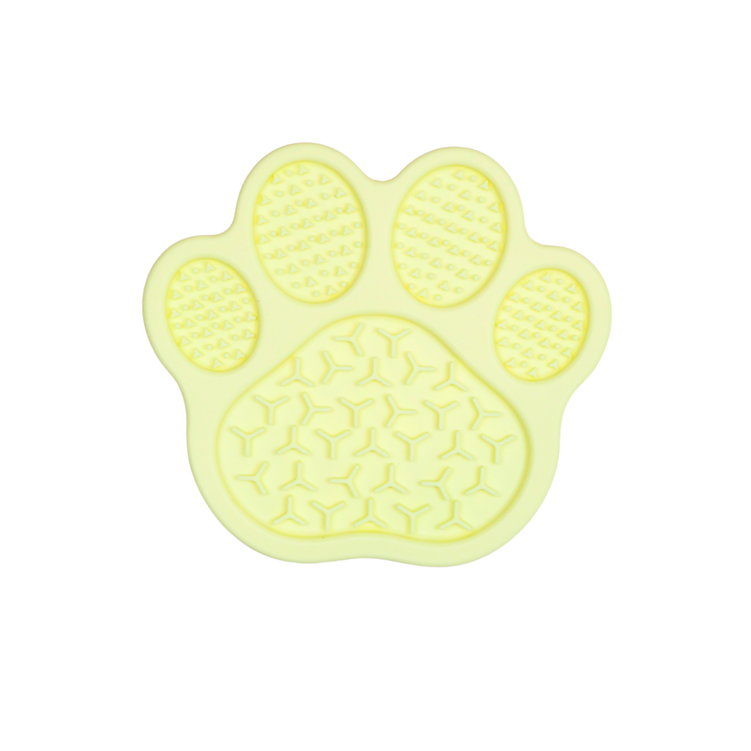 Paw Print Lick Mat
