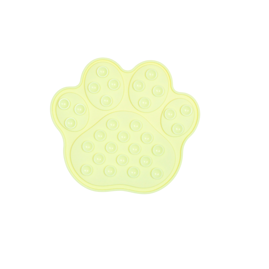Paw Print Lick Mat
