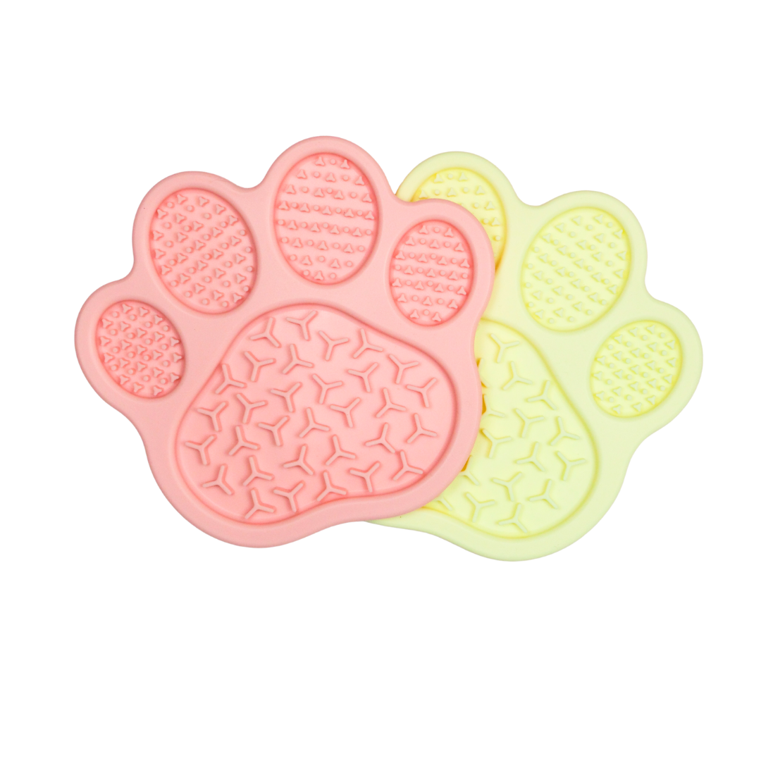 Paw Print Lick Mat